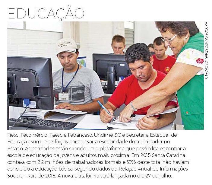 Título: Educação - Data: 19/07/2017 - Veículo: Notícias do Dia