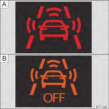 Se o condutor não reagir a uma colisão iminente, o sistema pode frear o veículo automaticamente com uma força de frenagem crescente em diversos níveis para diminuir a velocidade em caso de uma