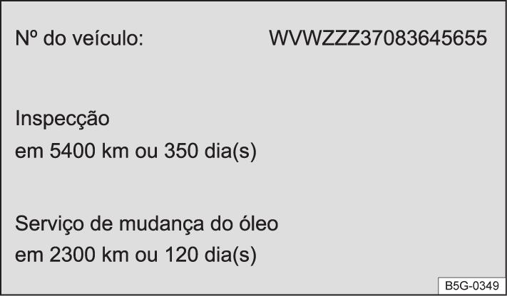 Piscand o a) Posição do ponteiro Fig. 55 A Faixa fria Causa Causa/recurso O motor ainda não está aquecido na temperatura operacional.