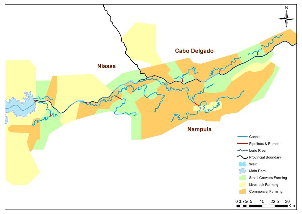 Canais de Distribuição de Agua, Condutas &