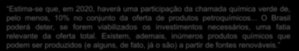 investimentos necessários, uma fatia relevante da oferta total.