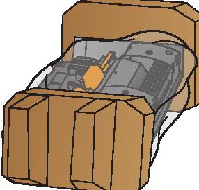 2. Segure a alça do cartucho de toner usado e puxe o cartucho para removê-lo. 3. Remova o novo cartucho de toner da embalagem protetora.