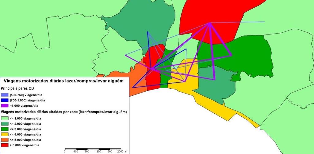 responder melhor às viagens de cariz pendular, a rede TC deverá assegurar ligações diretas entre as seguintes zonas: Zona de Montebelo Norte / Alegro / Bonfim / Av.