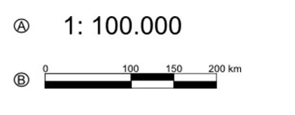 1.2. DEFINIÇÃO DE MAPA E CARTA A escala de uma carta é uma relação de proporção entre a realidade e a sua representação; Por exemplo, a escala 1:100 000