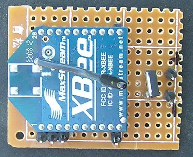 4.Implementação 57 4.1.2 Desenvolvimento das placas Xbee As placas Xbee foram desenvolvidas devido aos módulos Xbee serem alimentados a 3.