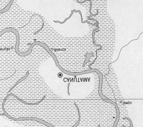 Medição de vazão Amostragem d água e de sedimentos D.3. Rio Purus em Canutama (Amazonas) : 03/10/96 Código DNAEE 13 880 000 Margem esquerda Lat.