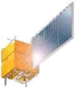 CBERS 1 e 2 China-Brazil Earth Resources Satellite Lançamento: 14 de outubro de 1999 em Taiyuwan, China.