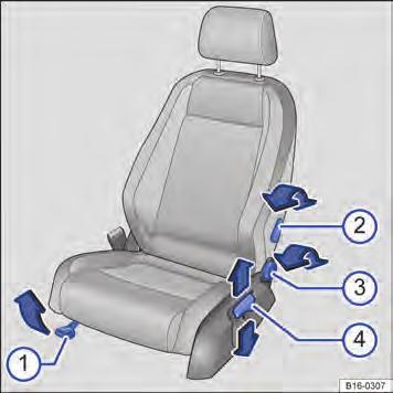 O volante ajustado deve apontar sempre na direção do tórax e não na direção do rosto.