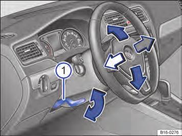 Ao mesmo tempo, pressionar o botão 2, enquanto outra pessoa retira totalmente o apoio para cabeça. Rebater o encosto do banco traseiro para trás e encaixar com segurança.