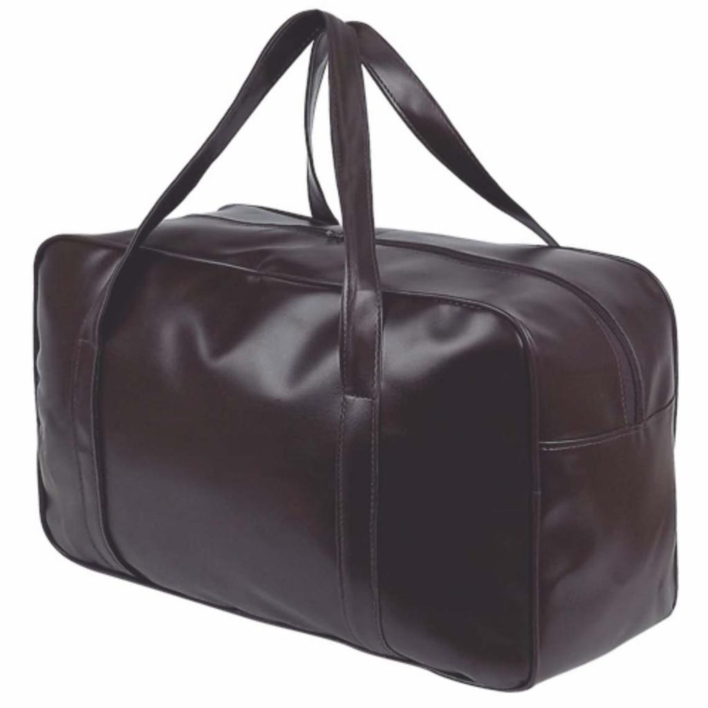 Bolsa de Viagem Dobrável M60500-M Em nylon 420 dobrável e com alça de mão, listrada cinza e preto, as bolsas de viagem são resistentes e