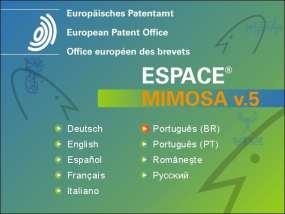 EN 2513 Propriedade Intelectual 39 Espace Access Tipos de Bases de Dados Bases de dados em DVD e CD-ROM Produto oferecido pelo Escritório Europeu de Patentes (EPO) - CD- ROM-semanal e DVD-anual - com