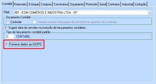 Configurações 1º Passo Configurar Parâmetro por Filial Configuração do Parâmetro Para que os dados intercâmbio e demonstrativo do ERP Pirâmide sejam importados