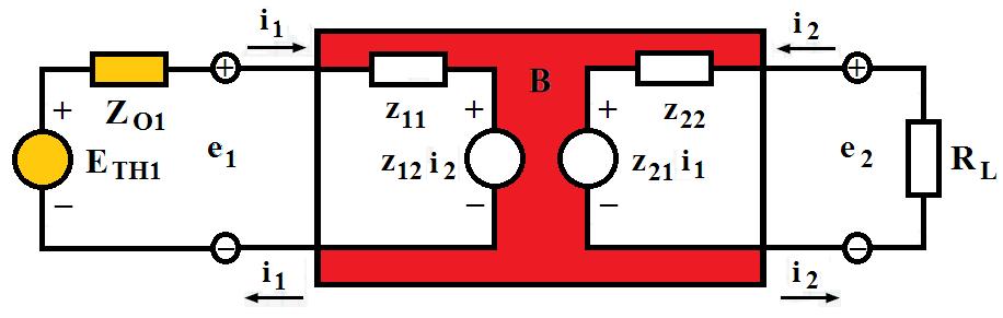 N TH + +N + + btndo a xprssão d TH =. Quantdads m amarlo - Quadrpolo Quadrpolos xmplos com Crcutos.