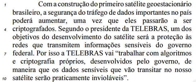 13. (CESPE - 2015) Seria preservado o sentido original do texto caso o