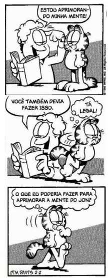 1. (UFG - 2014) A duplicidade de sentido confere à tira um efeito de humor, que é obtido a) pela utilização de catáfora nas falas das personagens, já que esse mecanismo tem a função de antecipar seu