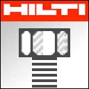 QUÍMICO DE INJEÇÃO HILTI HIT-RE 500 V3 COM BARRA ROSCADA HAS Químico de injeção Hilti HIT- RE 500 V3 500 ml cartucho Misturador Barra HAS-E Barra HAS-E-B7 Barra