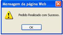 Fig.146 - Confirmação de pedido realizado com sucesso 10.