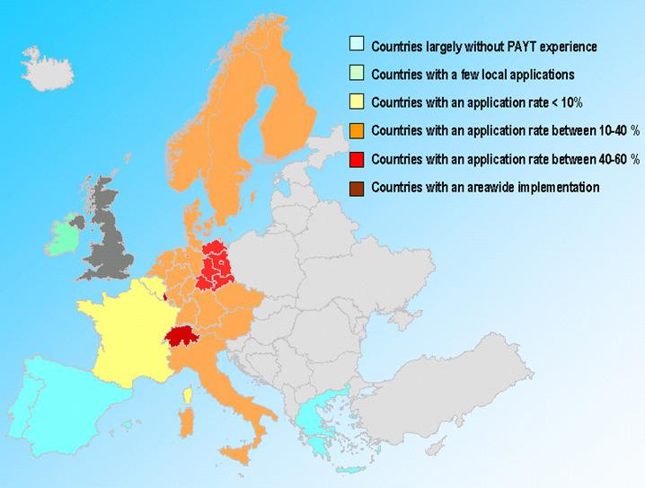 Tarifários de resíduos