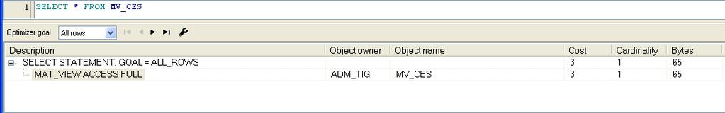 trabalha com materialized views. O mesmo resultado que se obtinha com 25,026 segundos pôde ser obtido com apenas 0,01 segundo, uma redução de 99,96%. Figura 25.