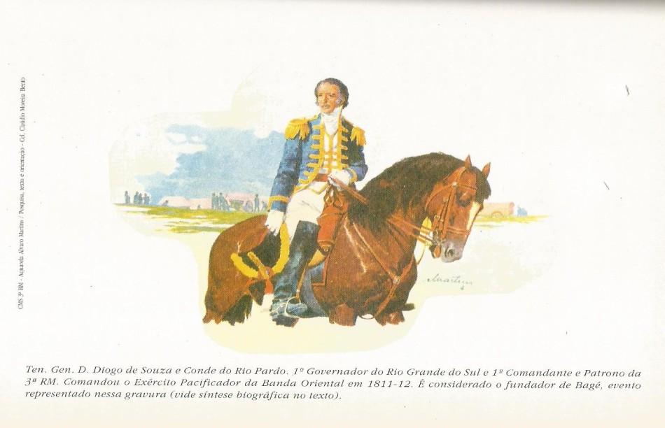 2 OS 250 ANOS DO 1º GOVERNADOR E CAPITÃO GENERAL DO ATUAL RIO GRANDE DO SUL (de 19 Out 1809-13 Nov 1814) Cláudio Moreira Bento(x) APRESENTAÇÃO O Instituto de História e Tradições do Rio Grande do Sul