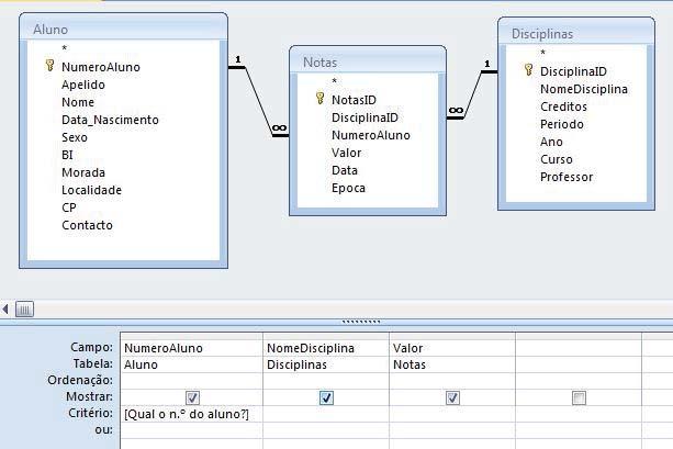 As consultas de sumarização do Access permitem calcular este tipo de informação estatística (somas, médias, etc) agrupando os registos por um ou mais campos.