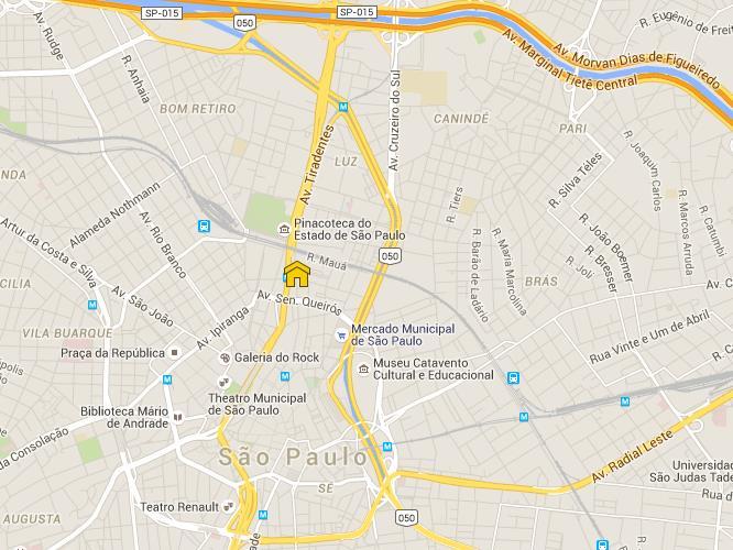 2. Análise da localização geográfica do empreendimento e de sua vizinhança Macrolocalização A Luz é uma das principais regiões de São Paulo, e por estar localizada no Centro da cidade é uma área que