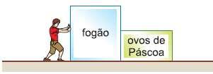 e. 50 N. 6. Um forç de módulo igul, tu sobre o bloco d figur, deslocndo os três blocos sobre um superfície horizontl. Sbe-se que s msss de, e são, respectivmente, 1,0kg, 3,0kg e 1,0kg.