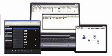 Projeção em rede - Conteúdo via IP Você pode utilizar a ferramenta Epson EasyMP para ver o conteúdo do seu computador através do projetor, via rede, e realizar reuniões mais eficazes, apresentações