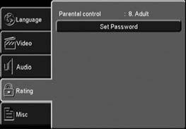 Nesse caso, deve ligar o seu televisor com um cabo Peritel. Assim que a visualização voltar a ser legível, já poderá mudar no menu SETUP o valor da resolução HDMI.