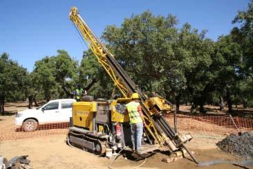 Reabilitação da Ponte de Odemira Portugal COLT Resources Prospeção mineira Escoural Portugal Empreitada de cortina de impermeabilização na Barragem de Crestuma, no Porto, para a EDP - Gestão da