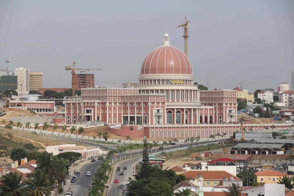 Assembleia Nacional, em Luanda.