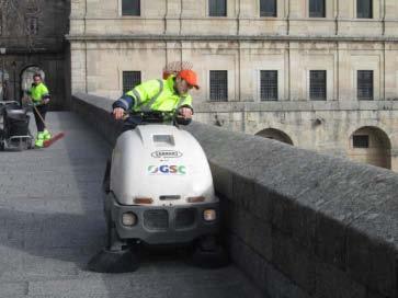 Relatório de Gestão do Conselho de Administração 2012 Limpeza Viaria em San Lorenzo de El Escorial Madrid Espanha Limpeza Viaria em San Lorenzo de El Escorial Madrid Espanha Durante o ano de 2012, a