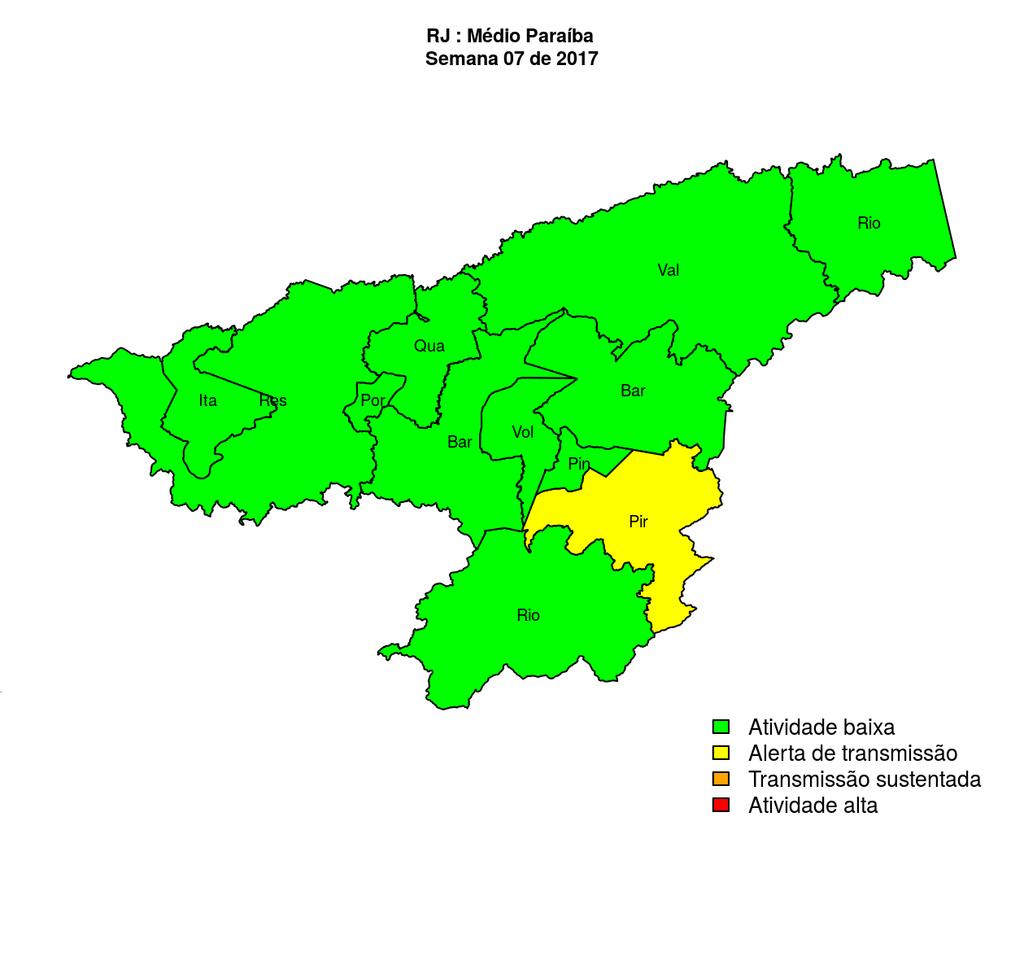 Regional Médio Paraíba Desde o início do ano, 271 casos de dengue foram registrados na Regional de Saúde, sendo 21 na última semana.