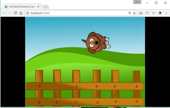 Executando o projeto Execute o seu projeto clicando no ícone de play, localizado na barra de