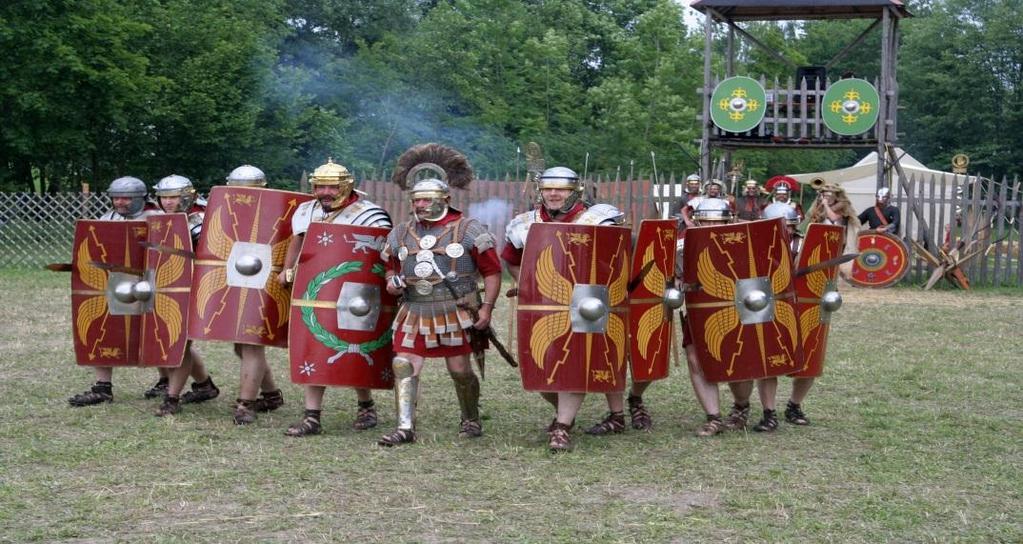 A influência Romana ocorreu em todos os setores.