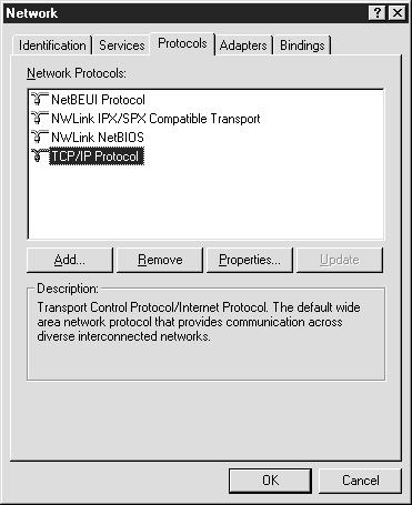 Windows NT 4.0 No caso do Windows NT 4.0, execute as operações apresentadas em seguida para instalar os componentes necessários. 1.