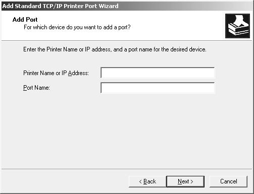 6. Introduza o endereço de IP da interface de rede e, em seguida, faça clique em Seguinte. 7.