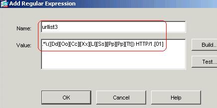 Clique em OK. Crie uma expressão regular urllist3 a fim capturar as extensões de arquivo, tais como o doc, os xls, e o ppt contanto que a versão HTTP que está usada pelo navegador da Web é 1.