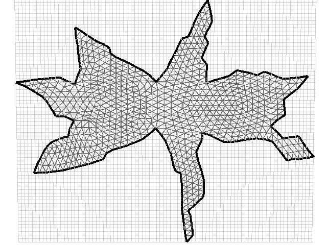 60 Figura 5.14: O mapeamento bidimensional para o modelo do elipsóide utilizando a primeira abordagem para a construção do grafo de corte (Sec. 5.2.2.1). Figura 5.15: O resultado obtido para o mapeamento do elipsóide utilizando a segunda abordagem, apresentada na Seção 5.