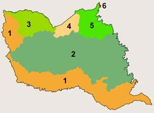Hidrografia O Estado do Tocantins é dividido em dois grandes sistemas hidrográficos: Rio Araguaia e Rio Tocantins, que abrangem respectivamente 37,7 e 62,3 % de seu território.