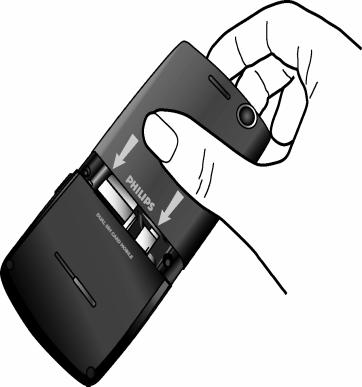 Ao inserir a bateria, tenha cuidado para não danificar os conectores metálicos da ranhura do cartão SIM. Ligar o telefone Para ligar o telefone, prima demoradamente e liberte a tecla ).