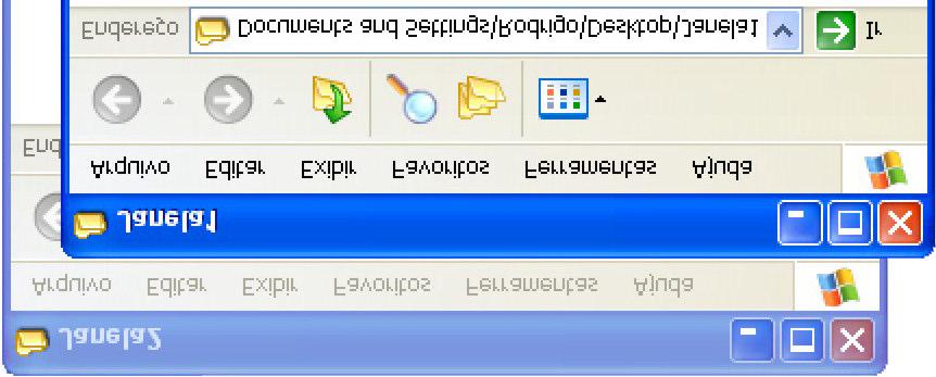 Capítulo 4 Elementos Visuais do Windows XP 30 Para controlar o trecho do documento que desejar ver, o usuário deve clicar sobre a barra e arrastá-la.