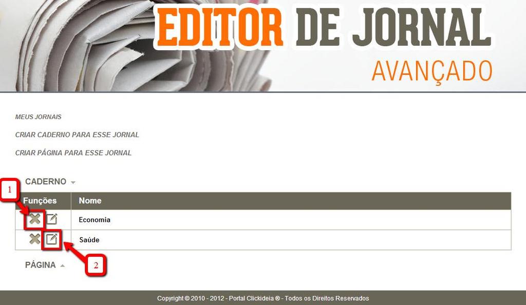 12 Tutorial: Ferramentas do Clickideia Editor de Jornal - Avançado - Clique em