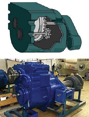 Caixas Multiplicadoras: Sistema de engrenagens que aumenta a velocidade de rotação do rotor para adequá-la àvelocidade de rotação do gerador elétrico.