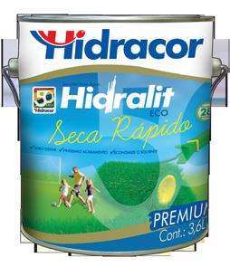 HIDRALIT ECO Hidralit Eco é um esmalte indicado para embelezar e proteger superficies de metal e madeira.