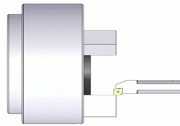 Apertar a tecla CYCLE START. 3) Tornear manualmente as castanhas: Acionar a tecla JOG. 9. Torneamento de castanhas Posicionar a chave SETUP para trabalhar com a porta aberta.