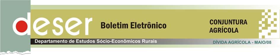 MEDIDAS DE ESTÍMULO À LIQUIDAÇÃO OU REGULARIZAÇÃO DAS DÍVIDAS DE CRÉDITO RURAL (Medida Provisória 432 27/05/2008) Após estudos realizados pelo Ministério da Fazenda sobre a situação e montante das