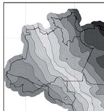 BLOCO 3 51 O mapa acima representa o modelo geoidal MAPGEO2010 concebido e produzido conjuntamente pelo Instituto Brasileiro de Geografia e Estatística e pela Escola Politécnica da