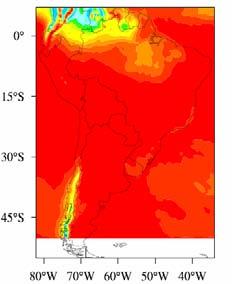 período seco do chuvoso e o deslocamento da ZCIT (Zona de Convergência Intertropical) para o hemisfério