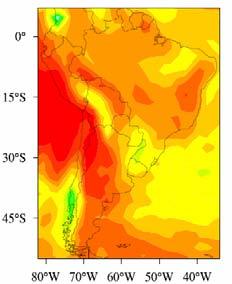 se observa a banda de valores praticamente nulos de